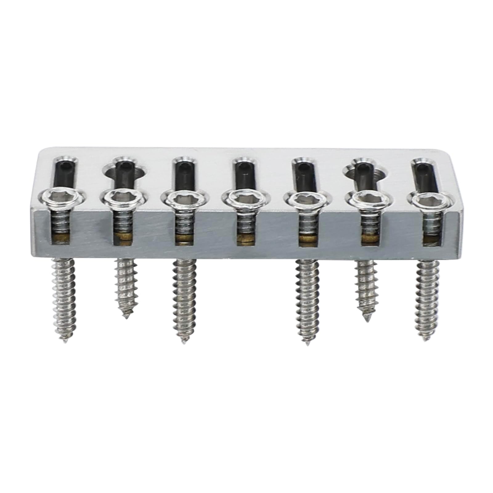 Amazon.com: OVSAL 7 String Locking Nut 49×18mm Titanium Alloy